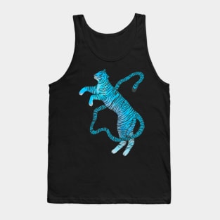 Big blue tiger cat Tank Top